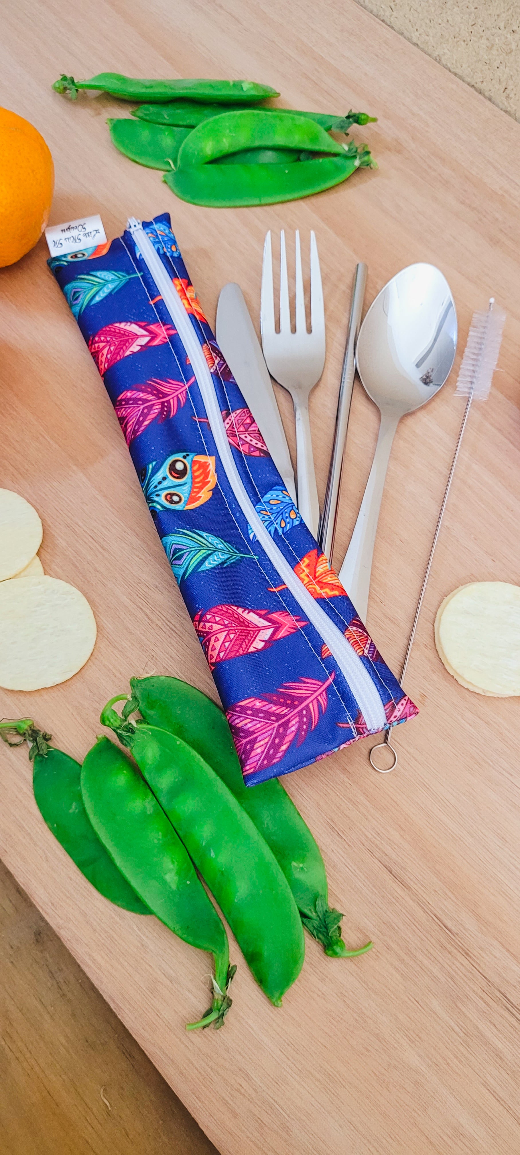 Diy discount cutlery pouch