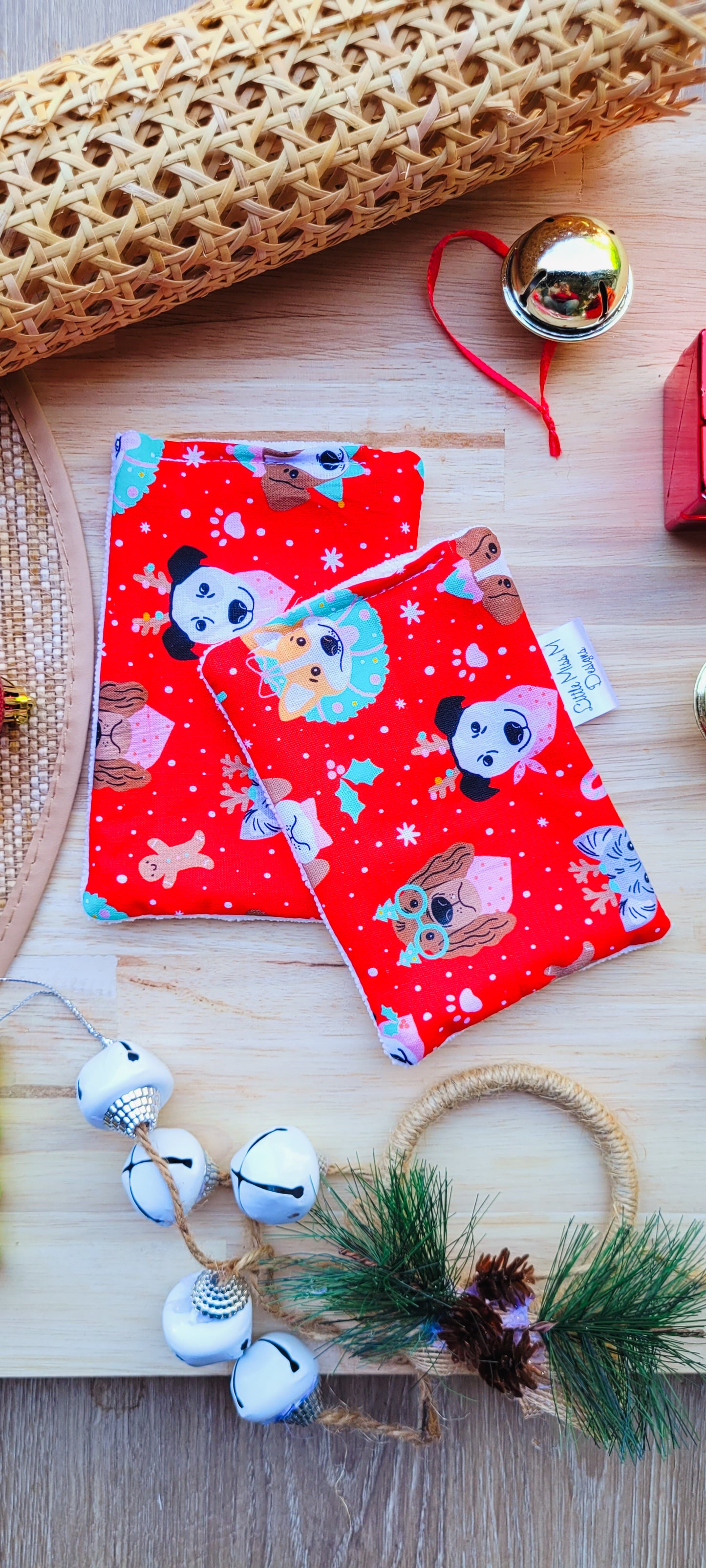 Dogs Christmas Makeup Wipes