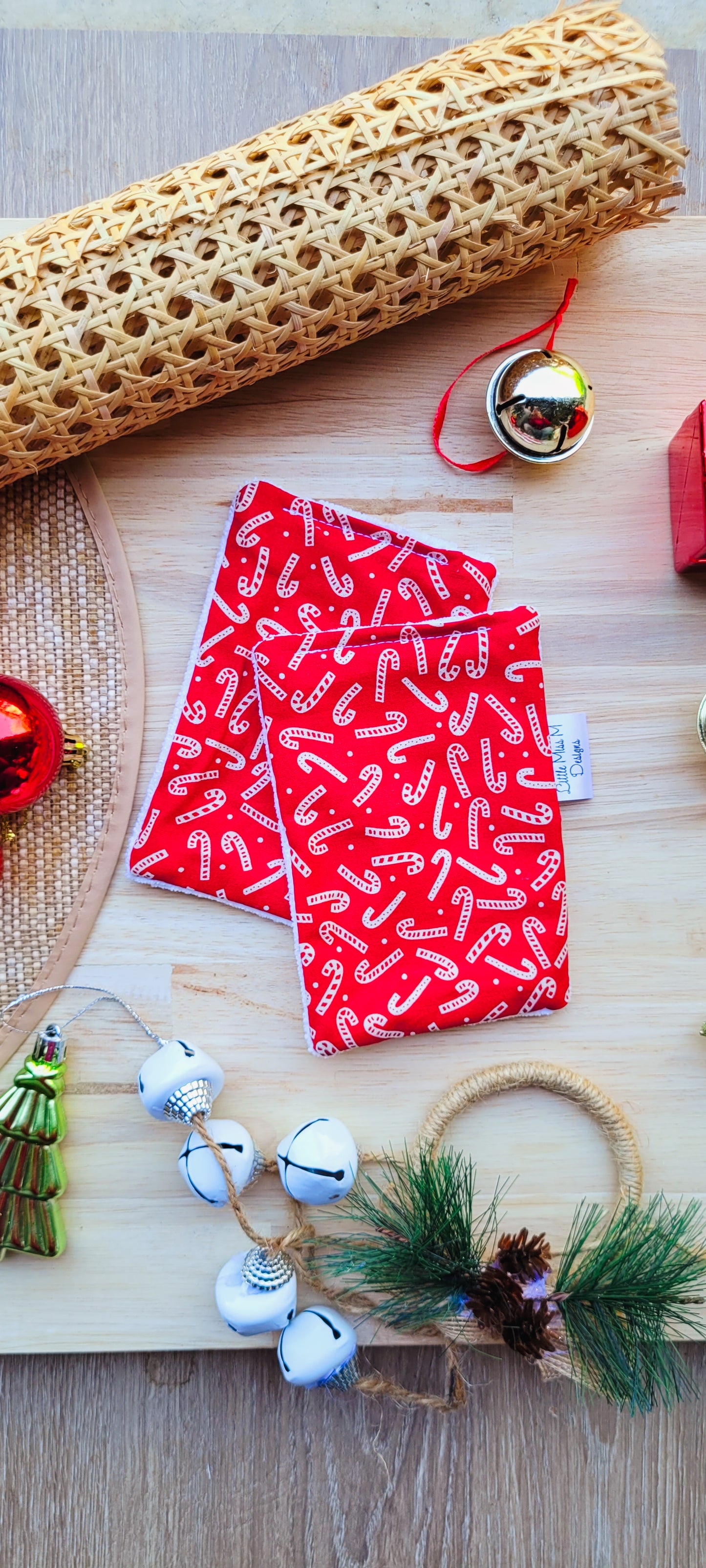 Candy Canes Christmas Makeup Wipes