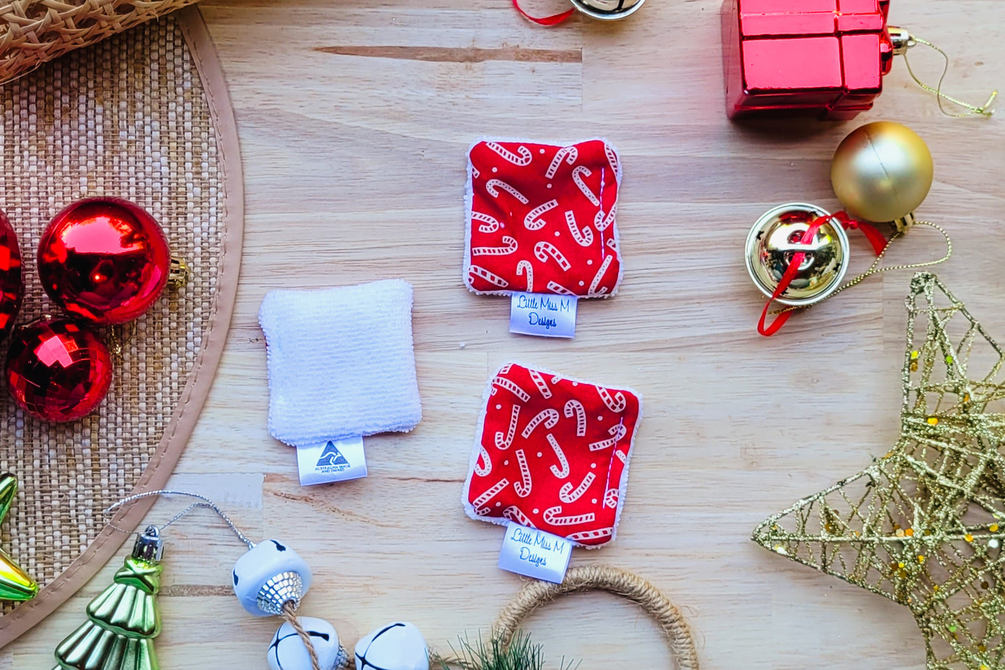 Candy Canes Christmas Makeup Wipes