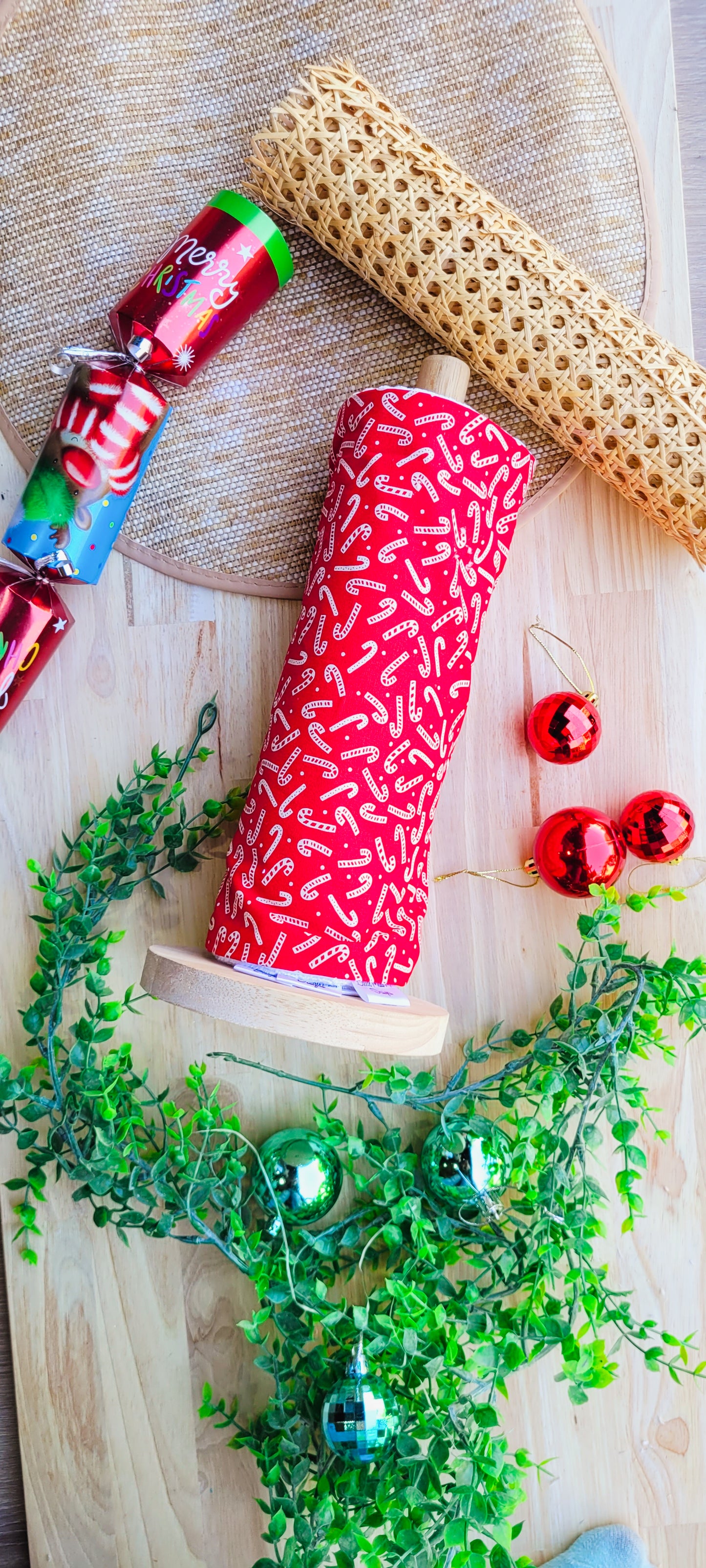 Candy Cane Christmas Unpaper Towels