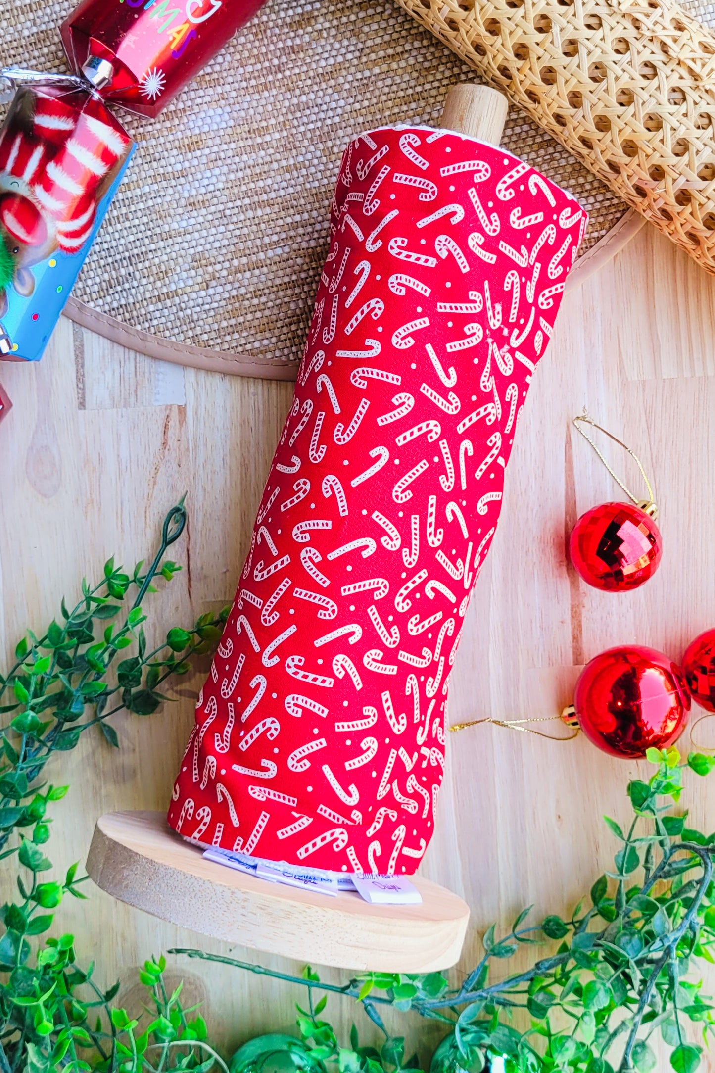 Candy Cane Christmas Unpaper Towels