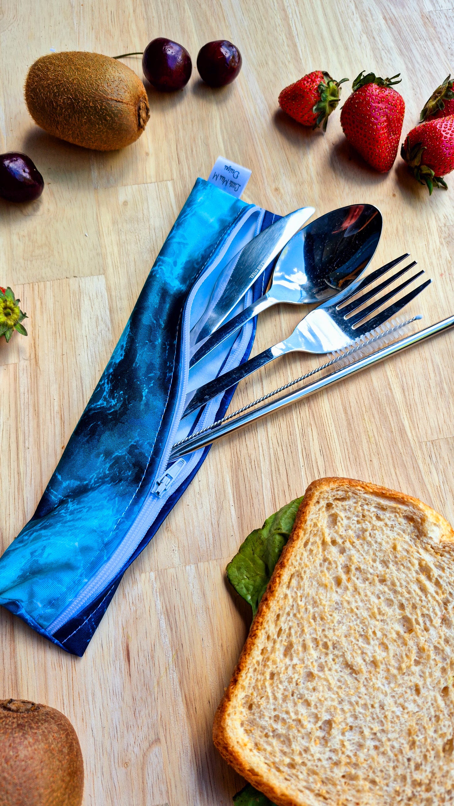 Ocean Cutlery Pouch NEW