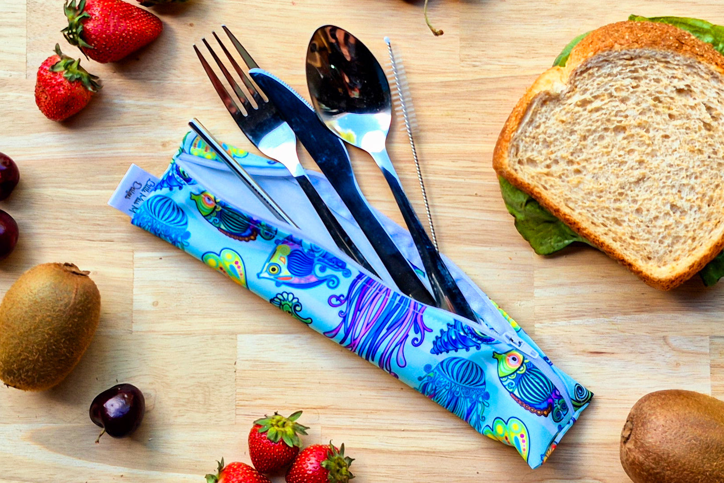 Under the Sea Cutlery Pouch NEW