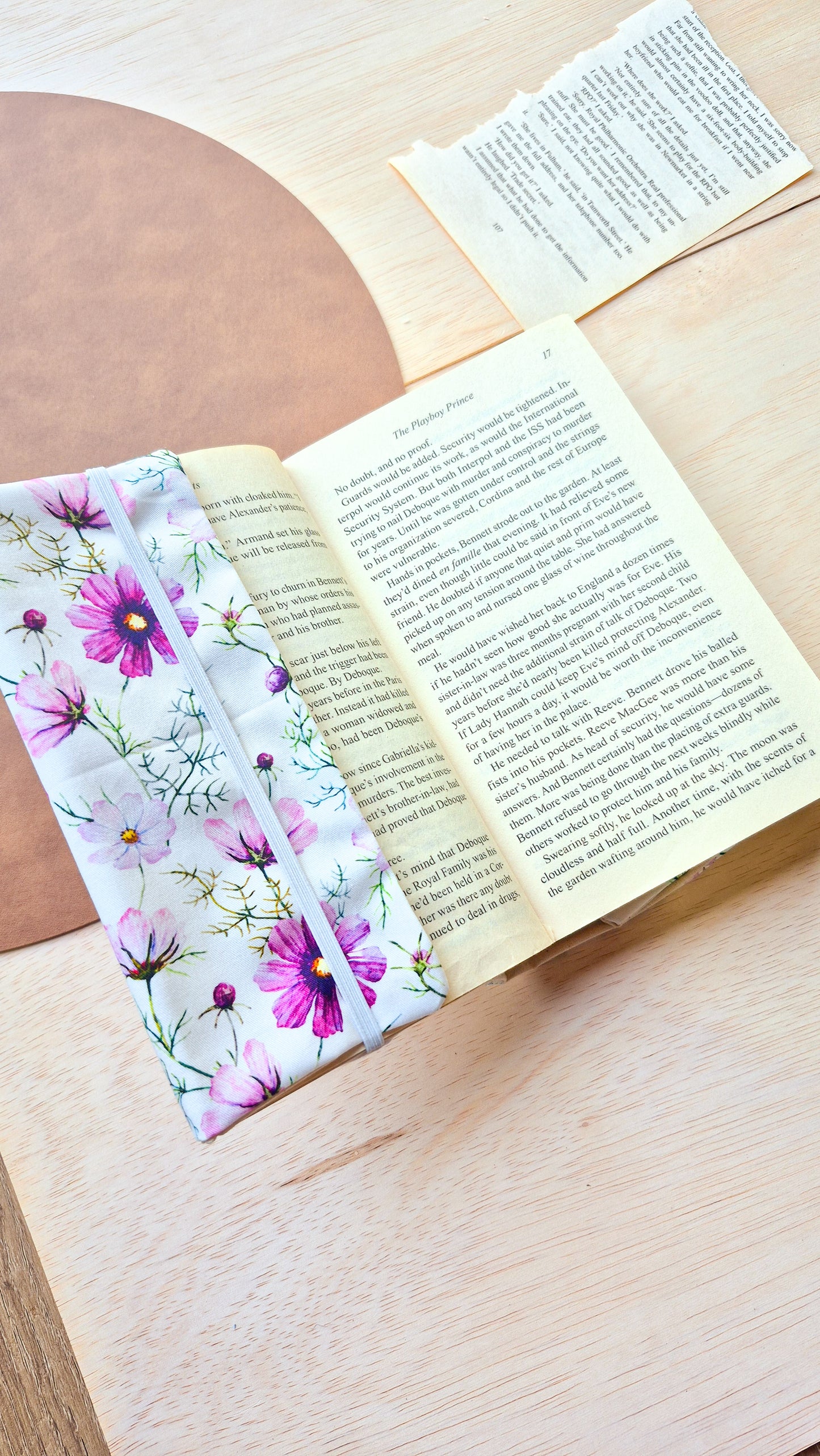 Pink Dandy Book Sleeve & Novel Cover