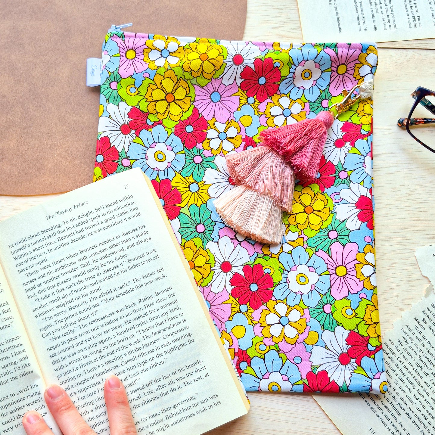 Colourful Daffy Book Sleeve & Novel Cover