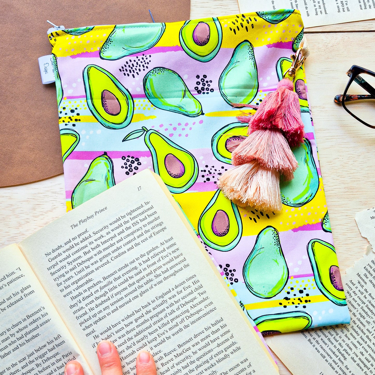 Avocado Book Sleeve & Novel Cover