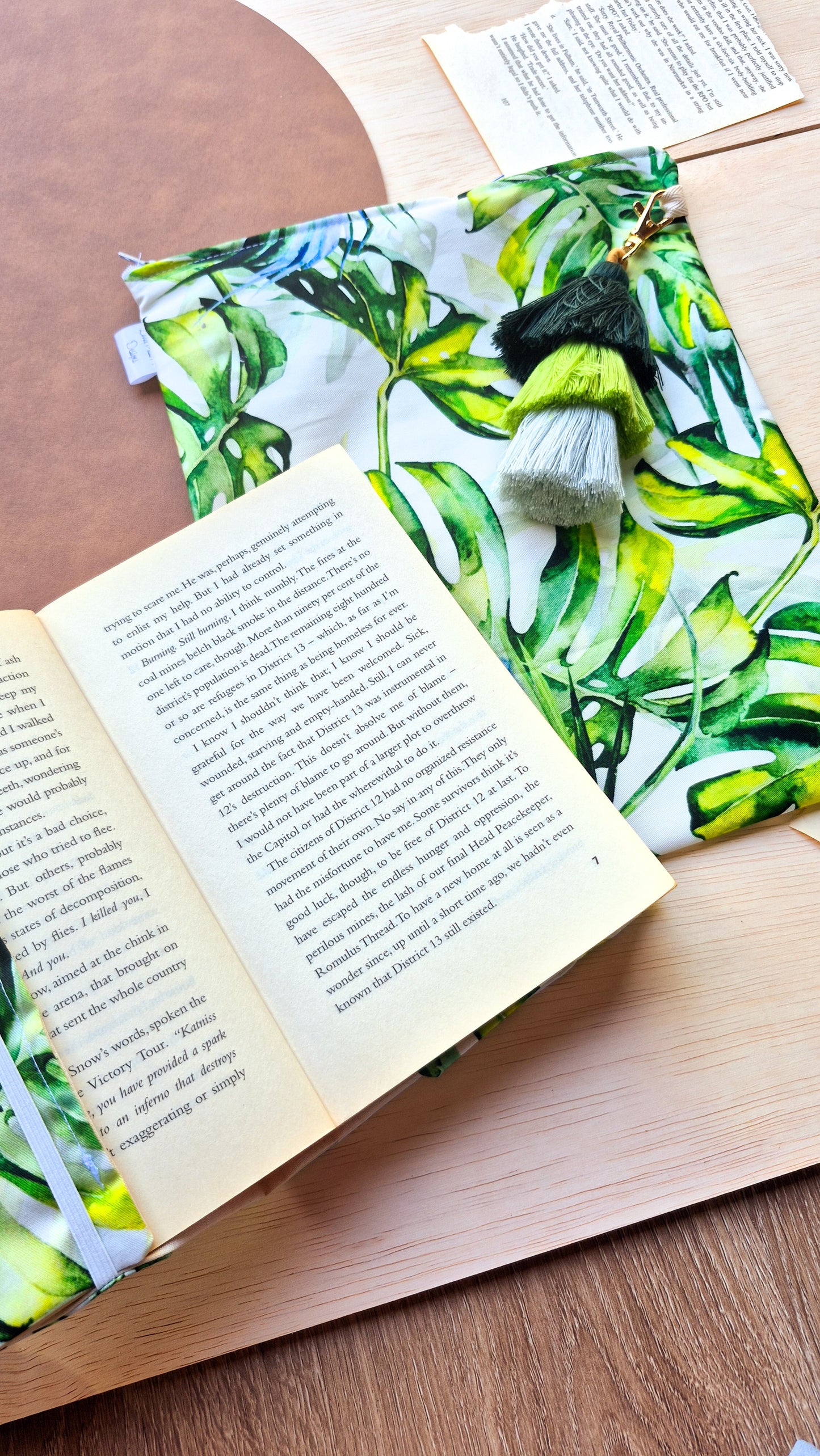 Tropical Book Sleeve & Novel Cover