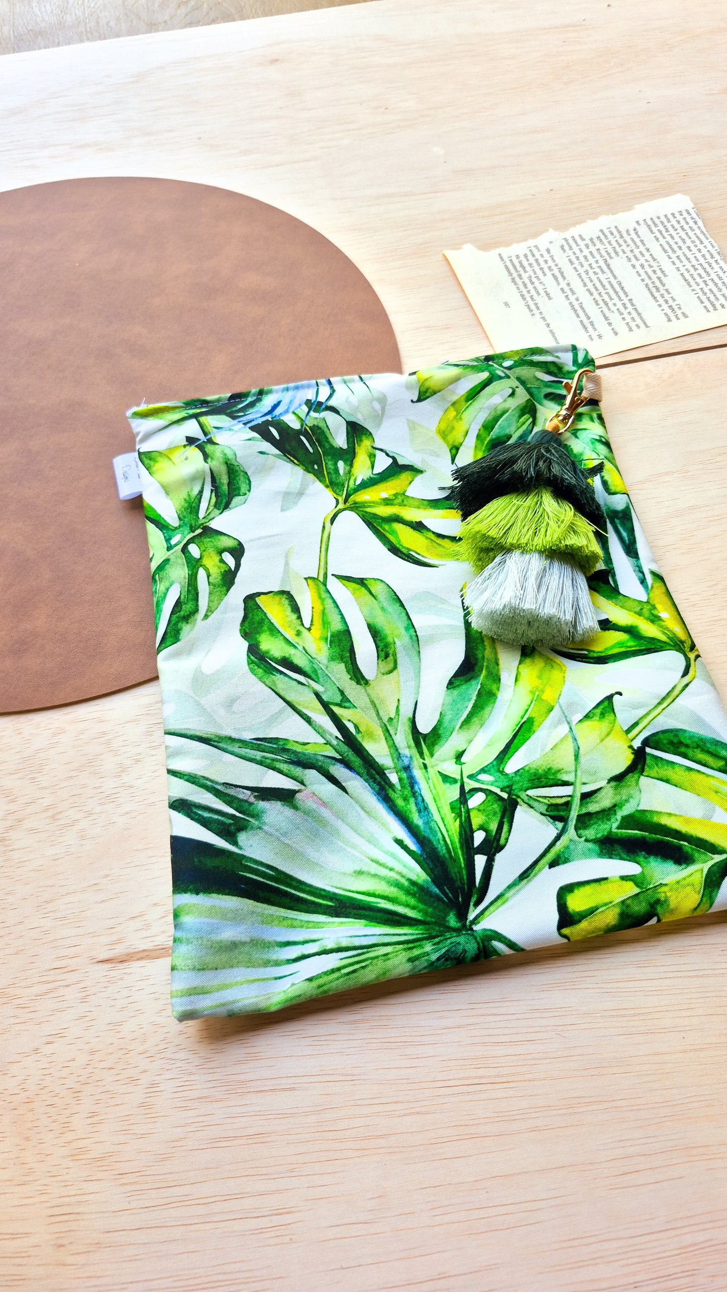 Tropical Book Sleeve & Novel Cover